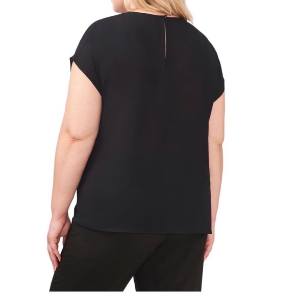 Halogen Cap Sleeve Top 3X - Picture 2 of 4